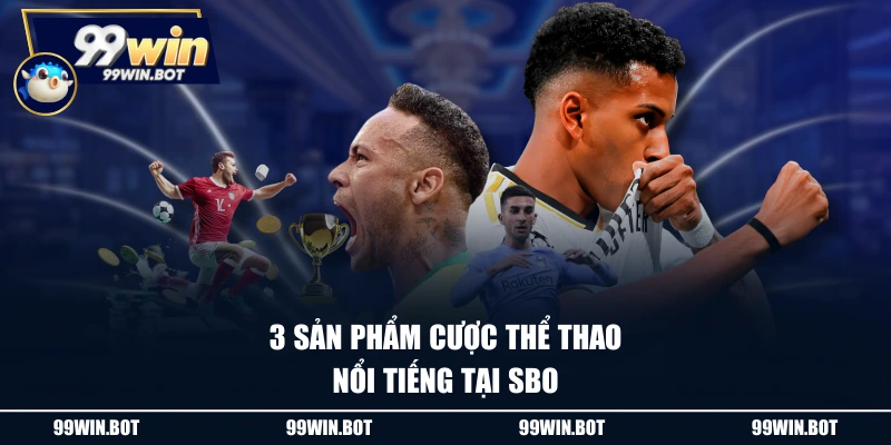 3 sản phẩm cược thể thao nổi tiếng tại SBO