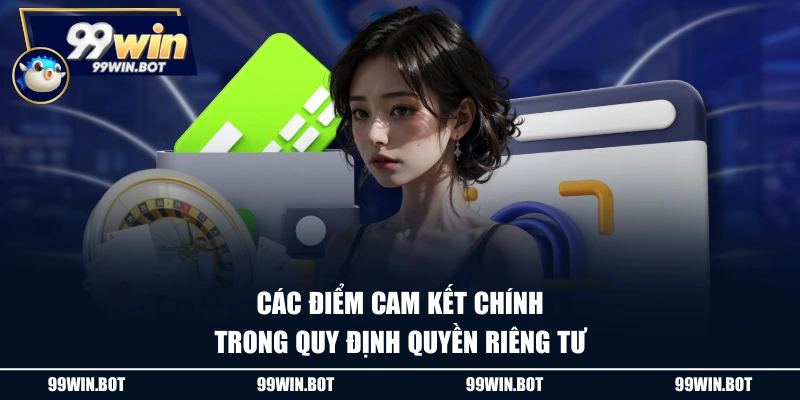 Các điểm cam kết chính trong quy định quyền riêng tư